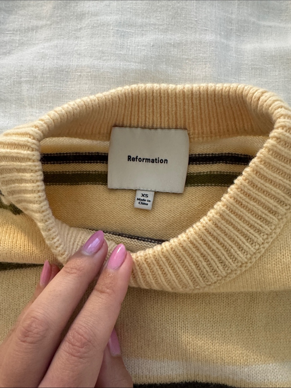 Reformation Fabian Wool Sweater - Picture 5 of 7